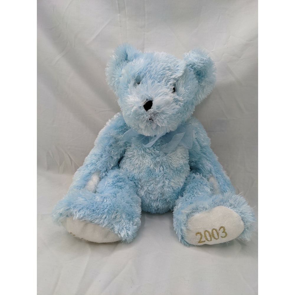 Chosun Blue Bear‎ Plush Sits 9 Inch Babys First 2003 Stuffed Animal Toy